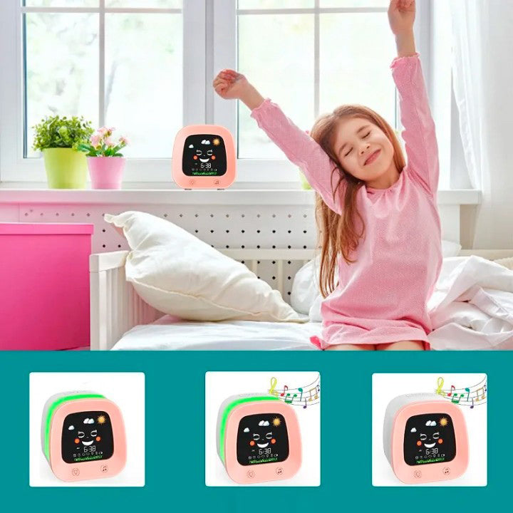 Réveil Jour Nuit Rose