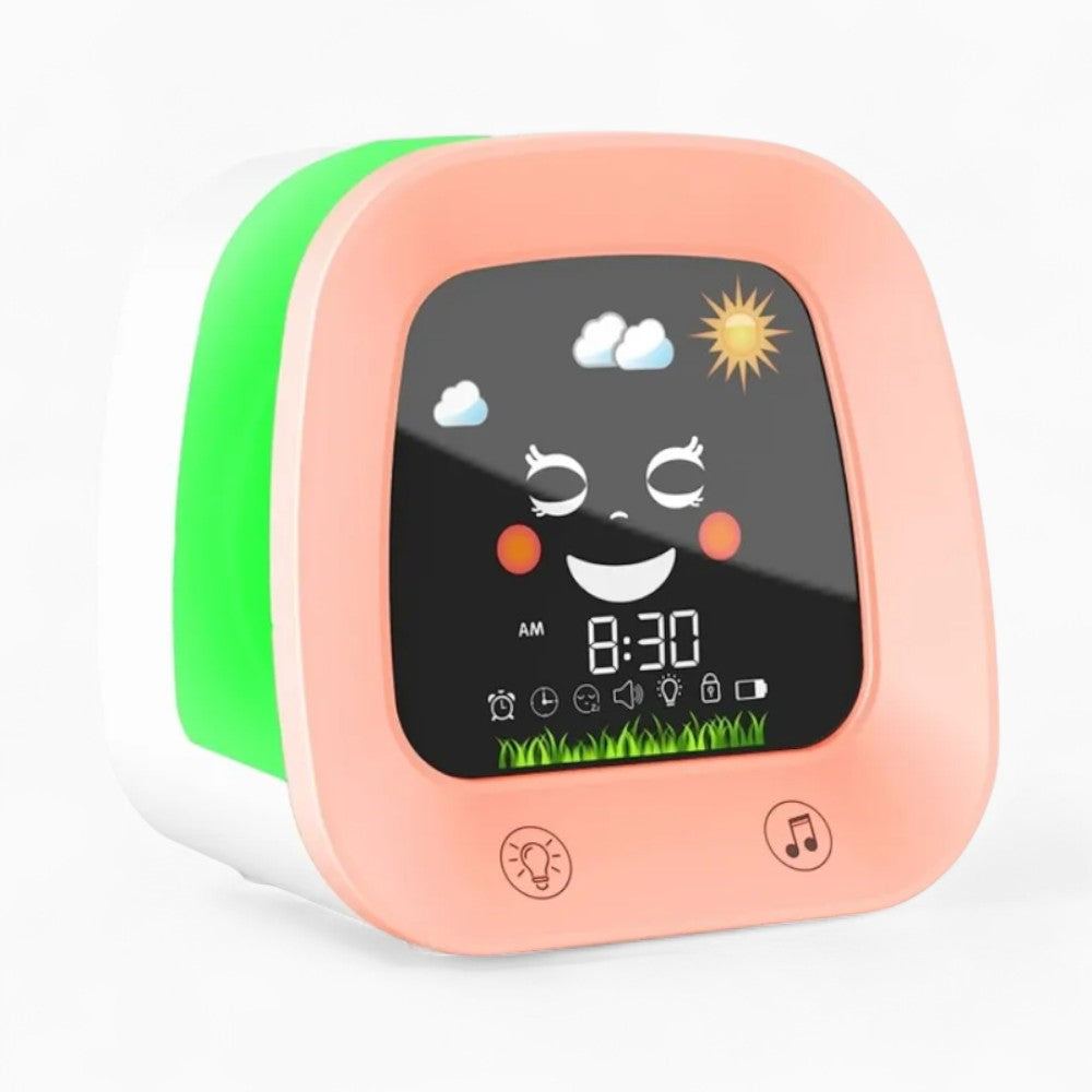 Réveil Jour Nuit Rose