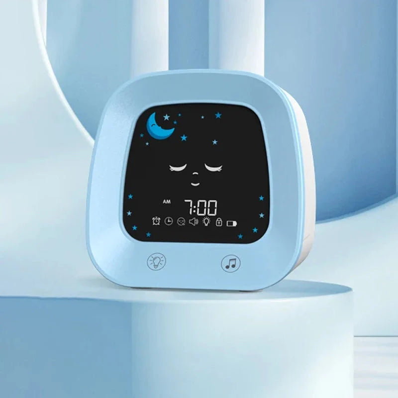 Tag-Nacht-Wecker Blau