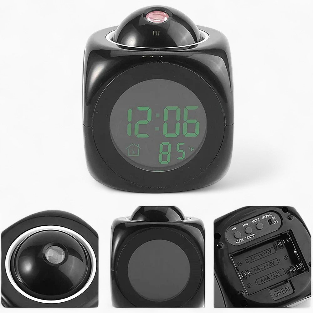 Réveil Lumineux Projecteur