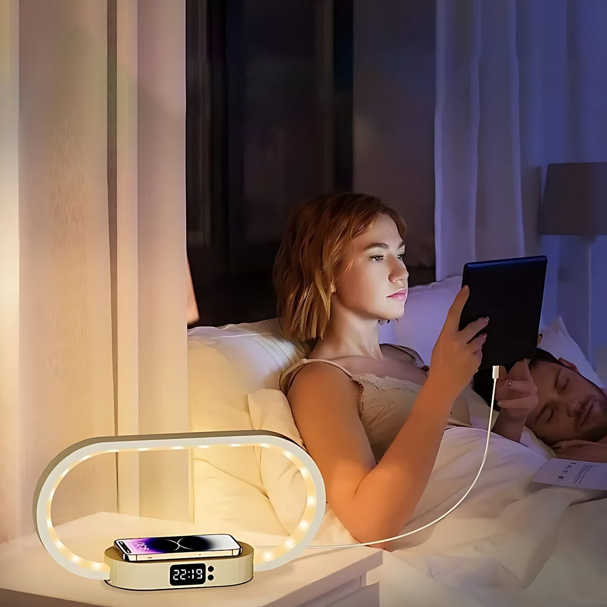 Réveil Luminothérapie Lampe