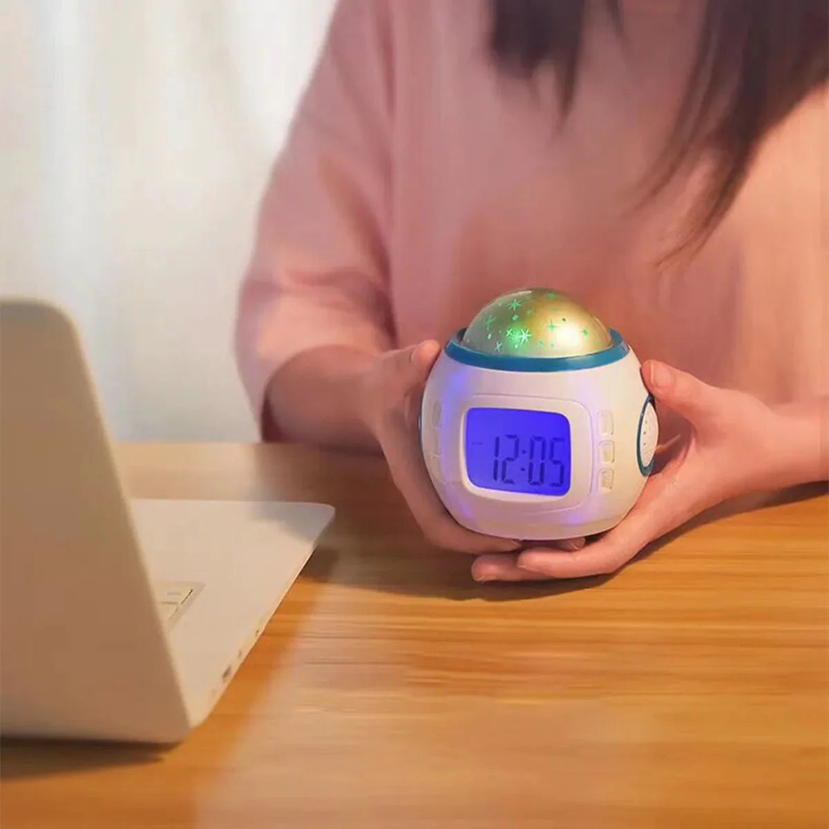 Réveil Projecteur Étoiles