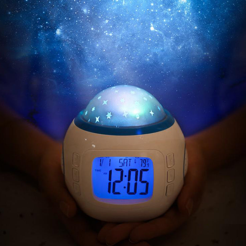 Réveil Projecteur Étoiles