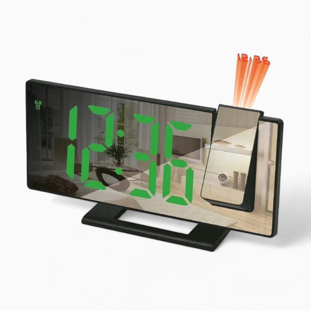 Réveil Projecteur Avec Miroir