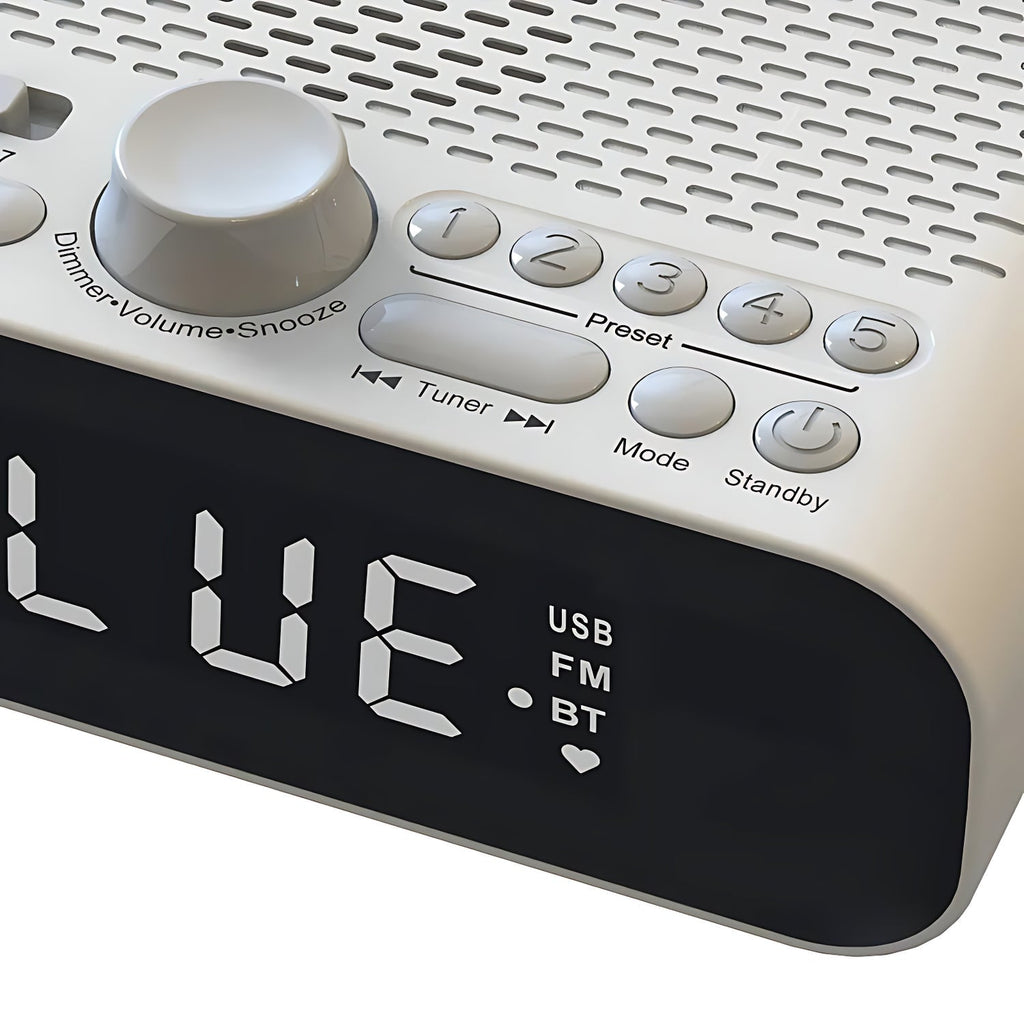 Einfacher Radiowecker für Senioren