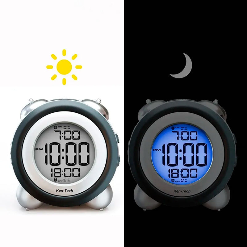Réveil Simple Design Sonne Fort
