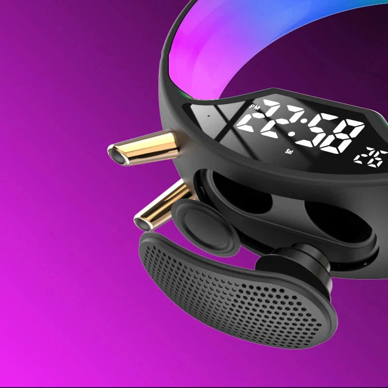 Réveil Simulateur D'aube Rond