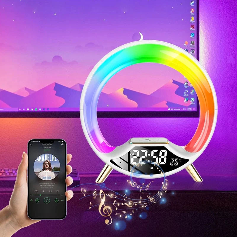 Réveil Simulateur D'aube Rond