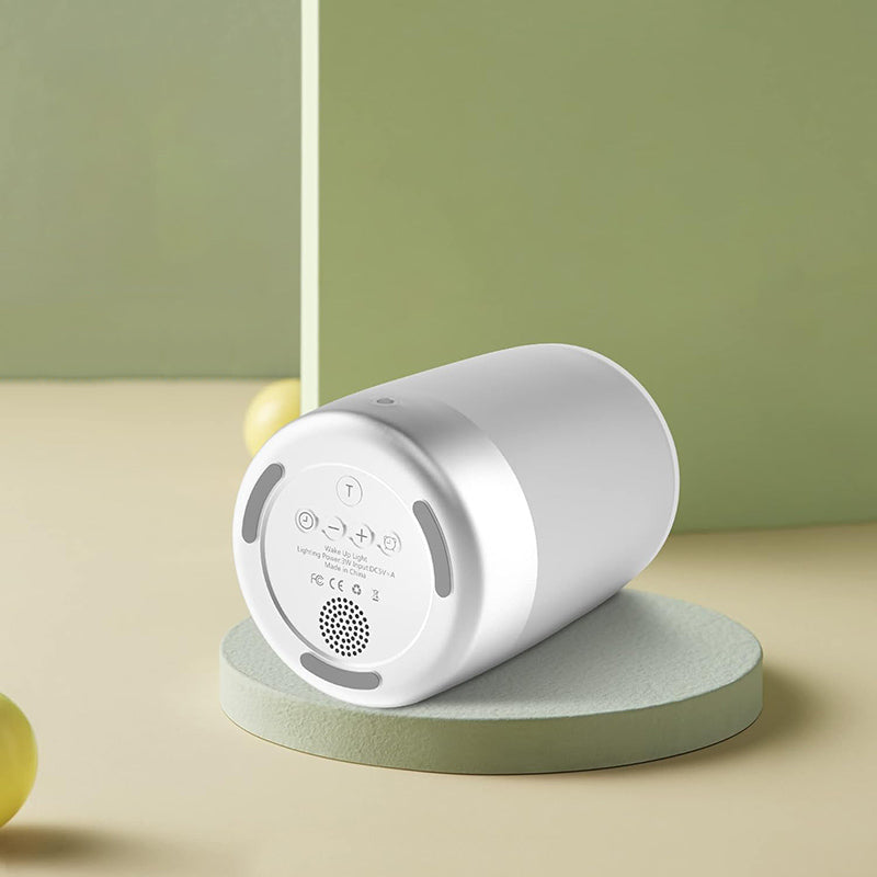 Wecker mit Sonnenaufgangssimulation und Lampe