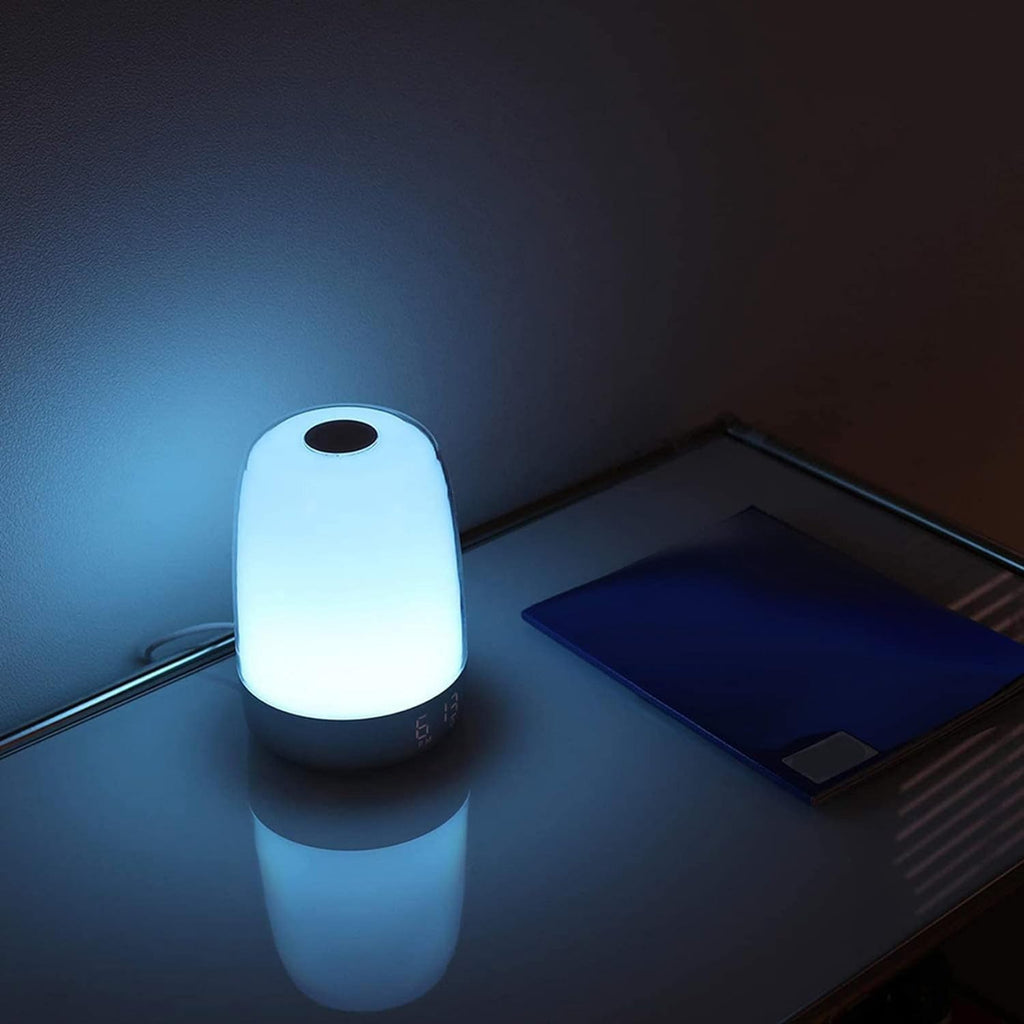 Wecker mit Sonnenaufgangssimulation und Lampe