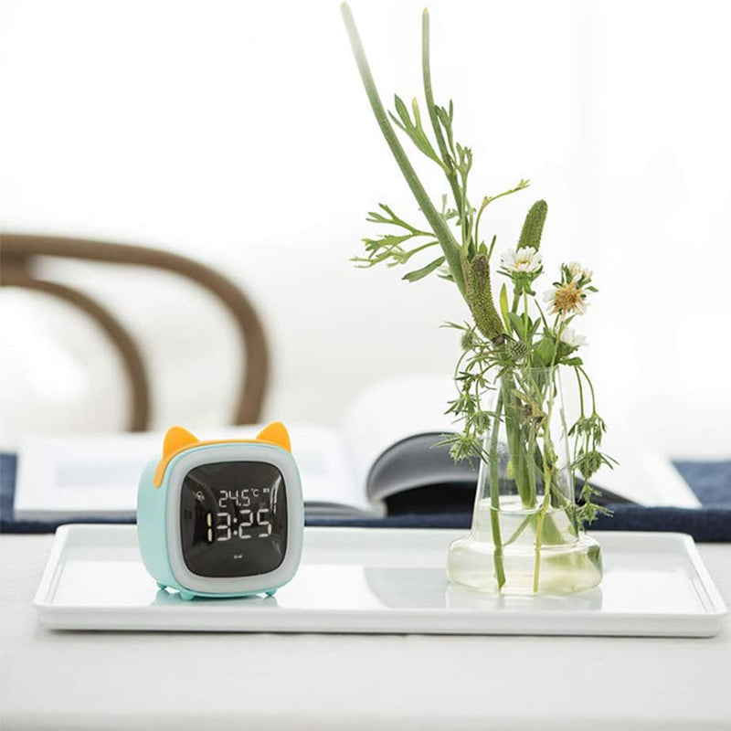 Réveil Veilleuse Chat