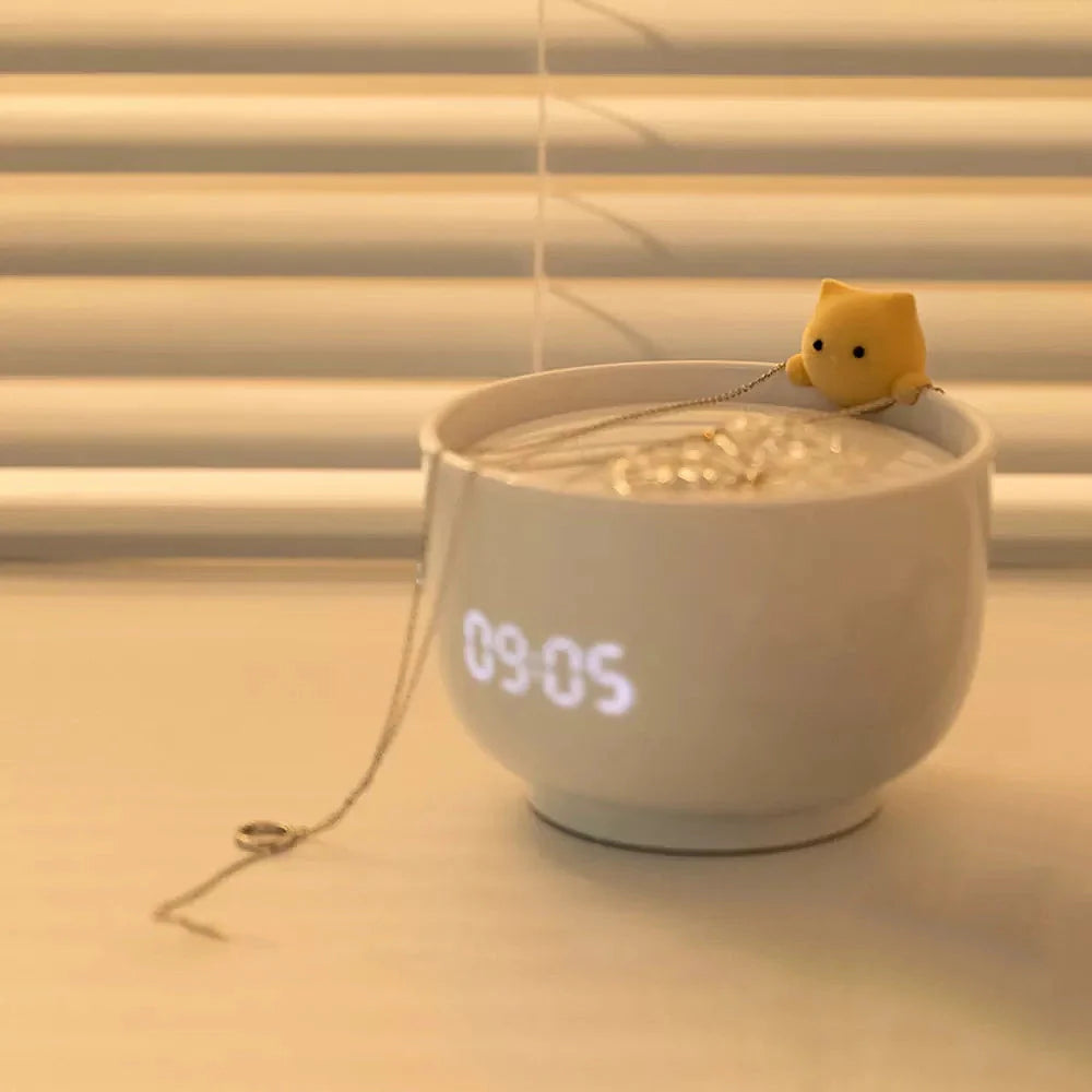 Wecker-Nachtlicht-Lampe