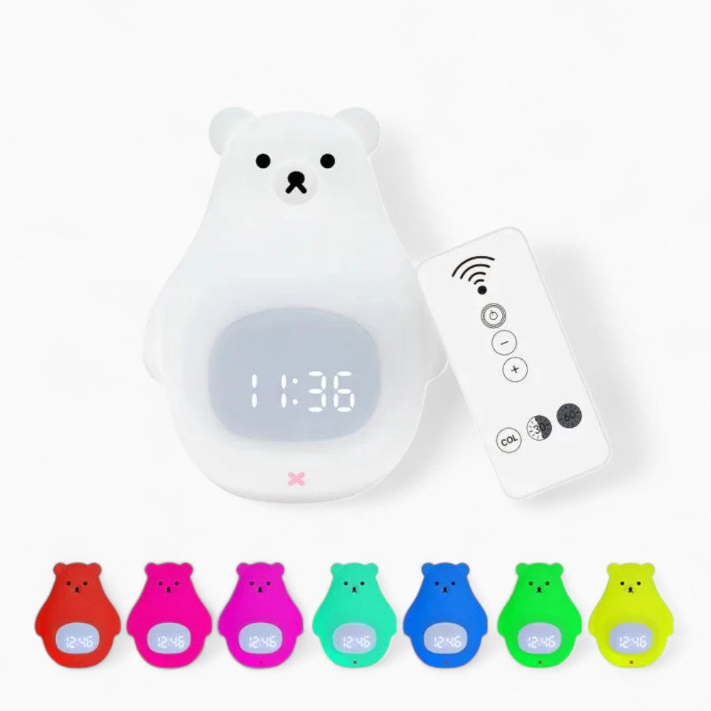 Réveil Veilleuse Ours