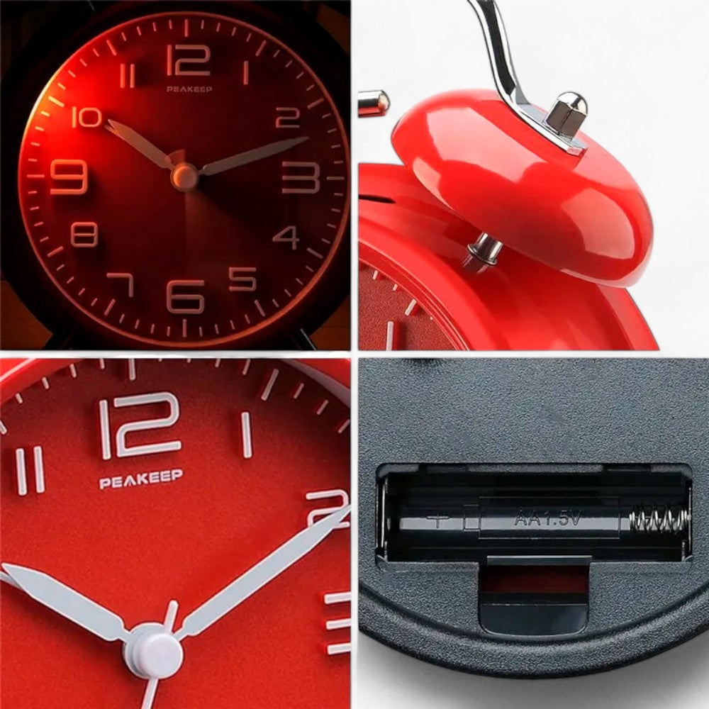 Réveil Vintage Rouge